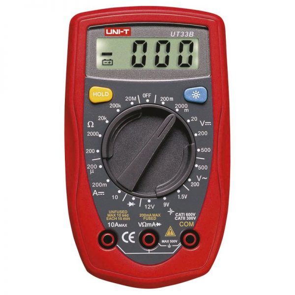 Digital Meters UT33B